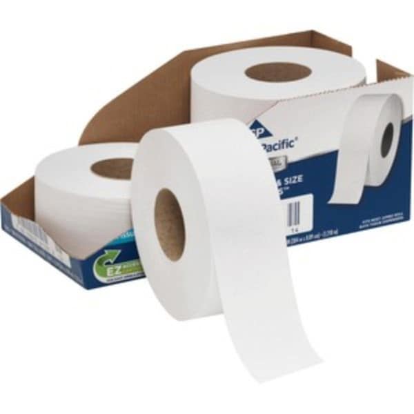 Georgia-Pacific Professional 2Ply Junior Jumbo Toilet Paper Tissue, White - 4PK - GE462647