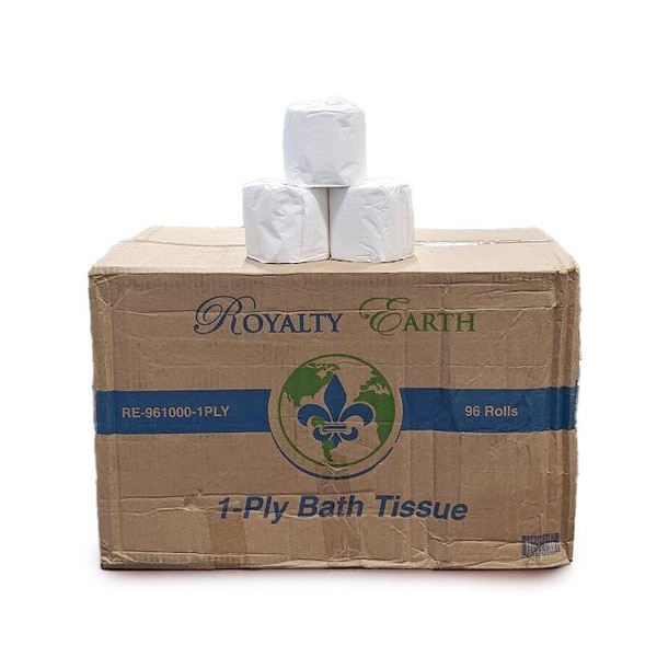 Royal Distribution Royalty Earth Bath Tissue, 1-Ply, 96Pk - RE-961000-1PLY