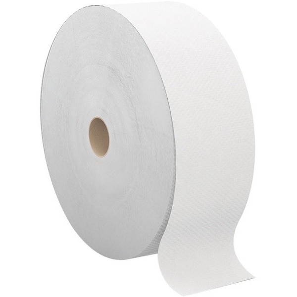 Cascades Pro White 2-Ply Jumbo Toilet Paper Roll, PK6 - T320
