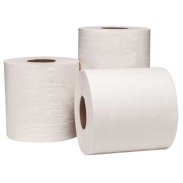 Renown Single Roll 2-Ply 4 in. x 3.75 in. Toilet Paper 500 Sheets Per Roll,  - REN06310WB