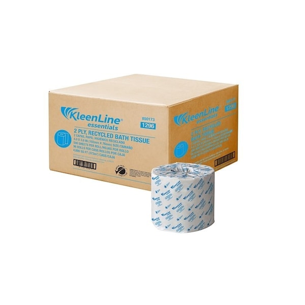 North American Paper 80110 Bath Tissue, 4-1/2 x 3-3/4 in Sheet, 2-Ply, Paper - 850173