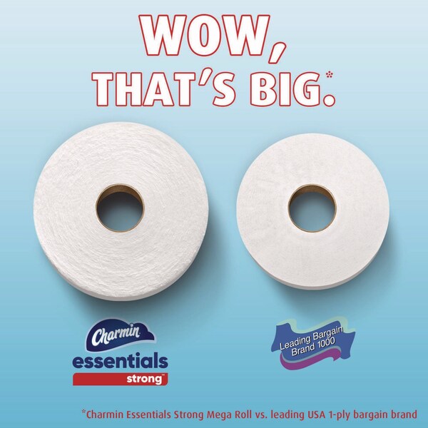 Charmin Toilet, 1 Ply, 429/Roll Sheets, White, 48 PK - 80370672