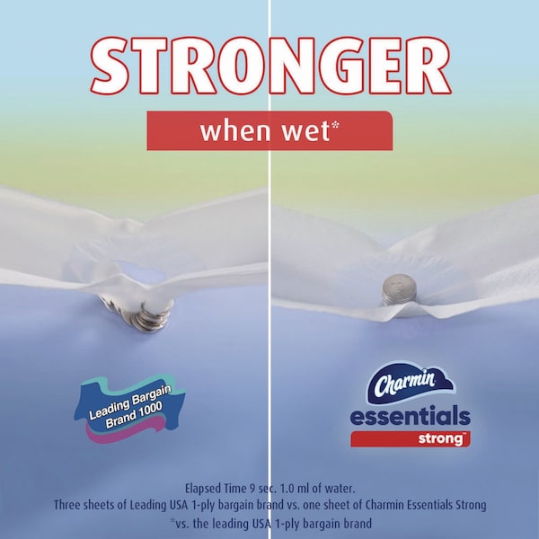 Charmin Toilet, 1 Ply, 429/Roll Sheets, White, 48 PK - 80370672