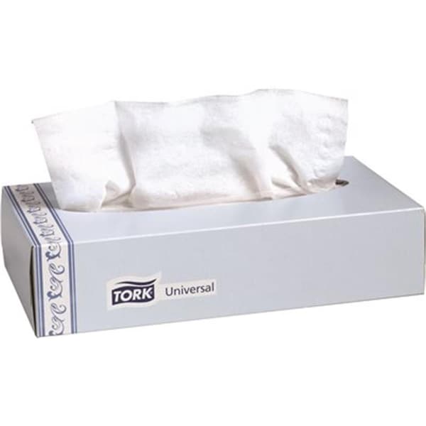 Bedding Beyond Universal Flat Box 2-Ply Facial TissueWhite - BE753657