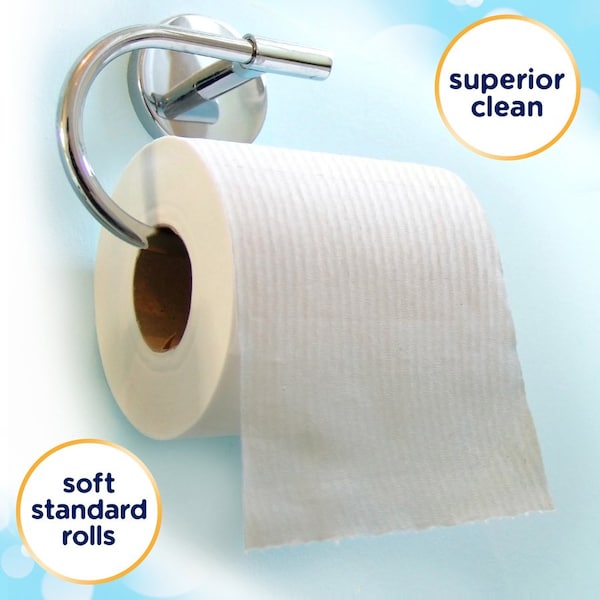 Cottonelle Bathroom Tissue, White, 4 PK - KCC12456