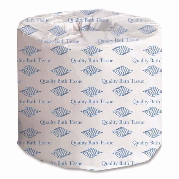 Gen Standard Bath Tissue, 2-Ply, White, 4 x 3, 400 Sheets/Roll, 96 Rolls/Carton, 96PK - GEN248