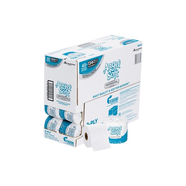 Angel Soft Toilet Paper Dispenser, 40 PK - TT2BTA