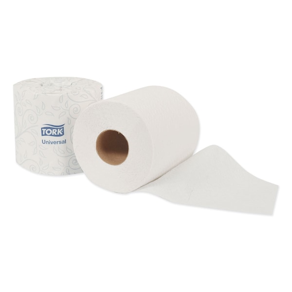 Tork Universal Bath Tissue, Septic Safe, 2-Ply, White, 500 Sheets/Roll, 48PK - TM1601A
