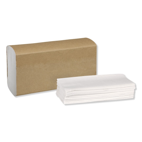 Tork Tork Multifold Hand Towel White H2, Universal, 100% Recycled Fibers, 16 x 250 Towels, MB540A - MB540A