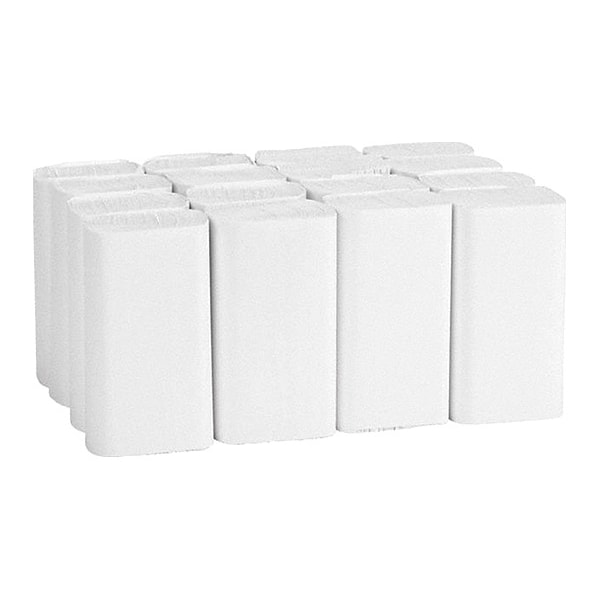 Georgia-Pacific Pacific Blue Select Multifold Paper Towels, 2 Ply, 125 Sheets, White, 16 PK - 21000