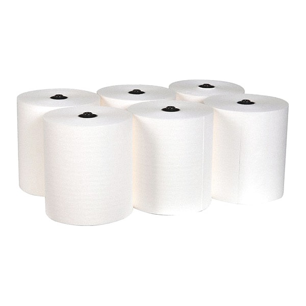 Georgia-Pacific enMotion Hardwound Paper Towels, 1 Ply, Continuous Roll Sheets, 700 ft, White, 6 PK - 89420