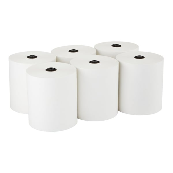 Georgia-Pacific enMotion Hardwound Paper Towels, 1 Ply, Continuous Roll Sheets, 700 ft, White, 6 PK - 89420