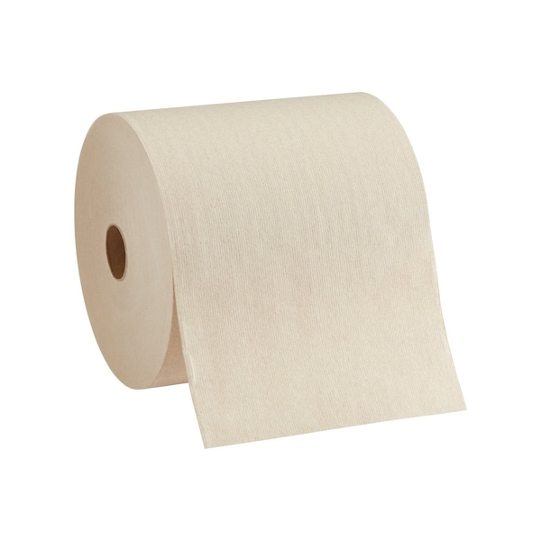 Georgia-Pacific Pacific Blue Ultra Hardwound Paper Towels, 1 Ply, Continuous Roll Sheets, 1150 ft, Brown, 6 PK - 26495