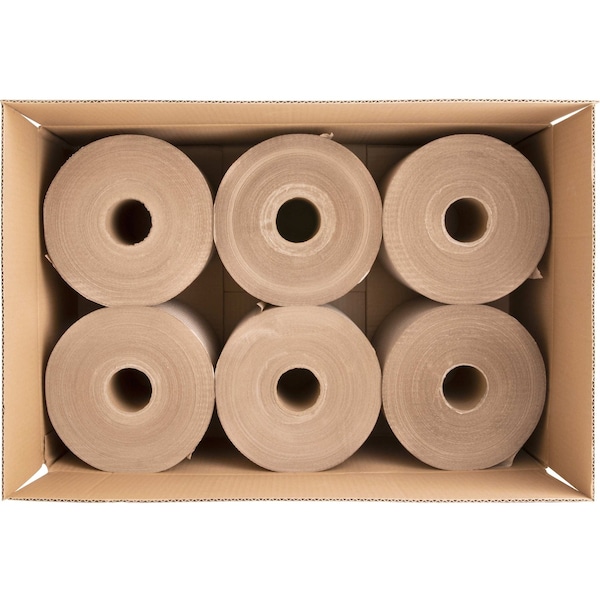 Genuine Joe SKILCRAFT Hardwound Paper Towels, 1 Ply, Continuous Roll Sheets, 800 ft, Natural, 6 PK - GJO22600