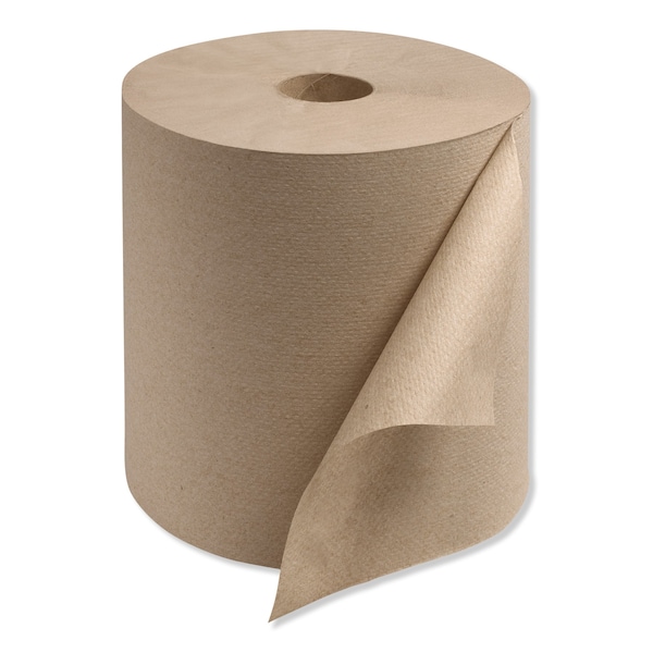 Tork Tork Paper Hand Towel Roll Natural H21, Universal, 100% Recycled Fiber, 6 Rolls x 800 ft, RK8002 - RK8002