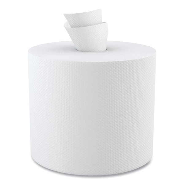 Boardwalk Centerpull Paper Towel, 2 Ply, 600 Sheets, 500 ft, White, 6 PK - B6400