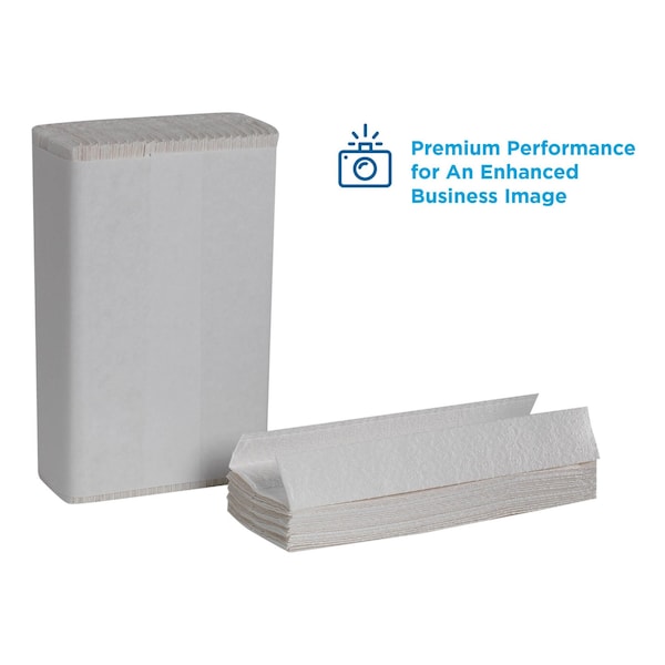 Georgia-Pacific Pacific Blue Select C-Fold Paper Towels, 2 Ply, 120 Sheets, White, 12 PK - 23000