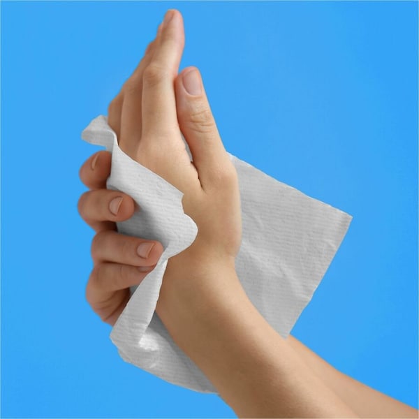 Kimberly-Clark Professional Scott Essential Perforated Roll Paper Towels, 1 Ply, 102 Sheets, 51 ft, White, 24 PK - 47031