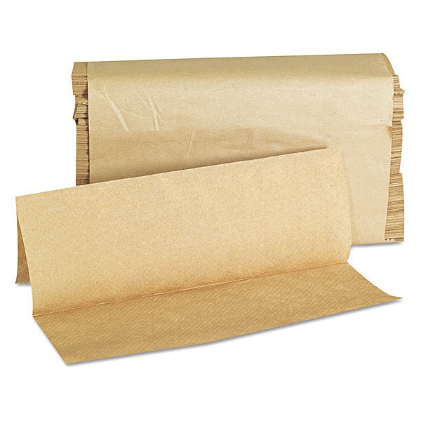 Gen Multifold 1 Ply, 250 Sheets, Natural, 4000 PK - GEN1508