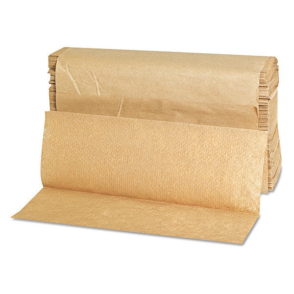 Gen Multifold 1 Ply, 250 Sheets, Natural, 4000 PK - GEN1508