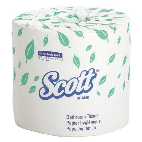 Kimberly-Clark Professional Standard Roll Individually Wrapped Toilet Paper, 2-Ply, Compact Case, 550 Sheets/Roll, 20 Rolls - 13607