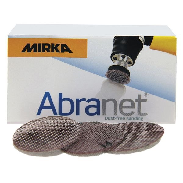 Mirka Mesh Grip, Disco, 1.3", Grano P180, Paquete de 50 - 9A-600-180