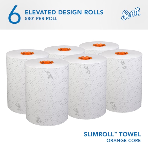 Kimberly-Clark Professional Pro Paper Core High-Capacity Standard Roll Toilet Paper, 2-Ply, White, (1,100 Sheets/Roll, 36 Rolls) - 47305