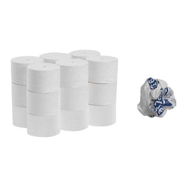 Georgia-Pacific Angel Soft Ultra Professional Series(R) Compact(R), Coreless, 2 Ply, 660 Sheets, White, 18 PK - 19379