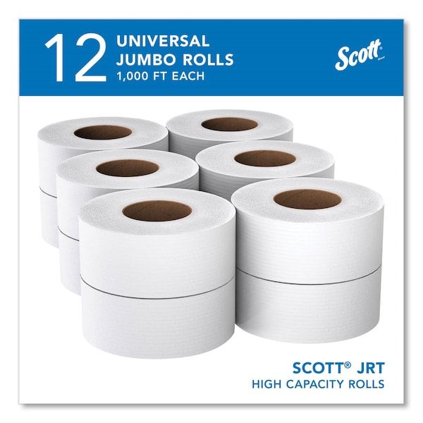 Scott 2 Ply, 12/Carton Sheets, White, 12 PK - 7805