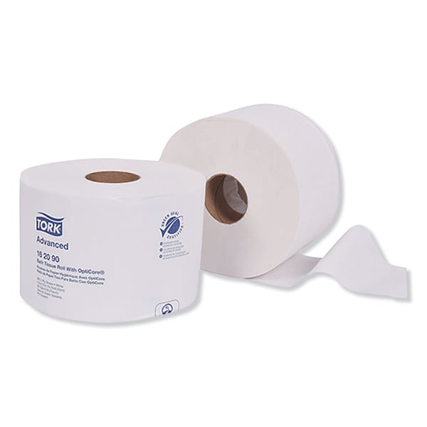 Tork Tork OptiCore Mid-size Toilet Paper Roll White T11, Advanced, 2-ply, 36 x 865 sheets, 162090 - 162090