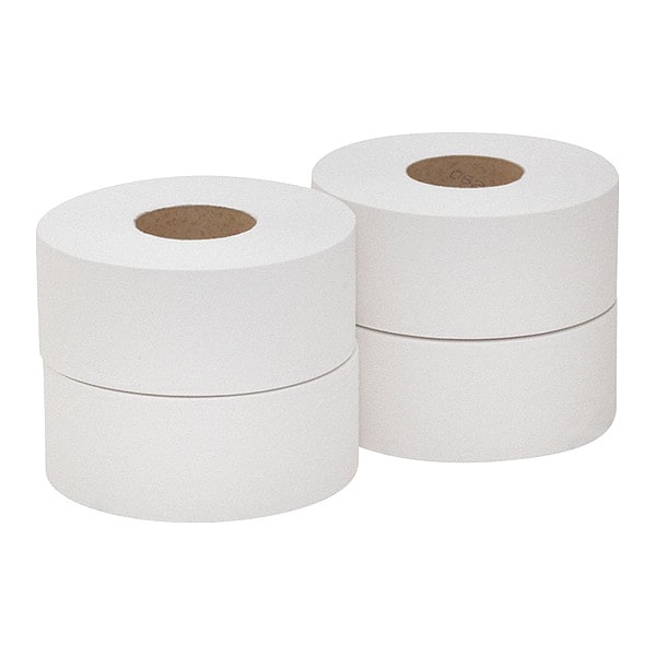 Georgia-Pacific GP Georgia-Pacific Professional Series, Jumbo Core, 2 Ply, Continuous Sheets, White, 4 PK - 2172114