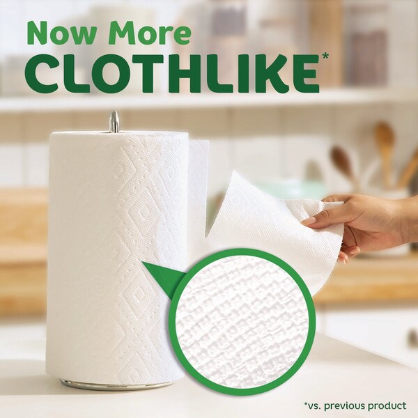 Bounty Select-a-Size Kitchen Roll Paper Towels, 2-Ply, 5.9 x 11, 90 Sheets/Roll, 2PK - 030772061220