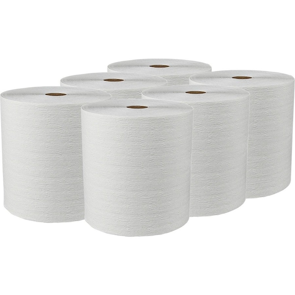 Scott Kleenex Hardwound Paper Towels, White, 6 PK - KCC50606