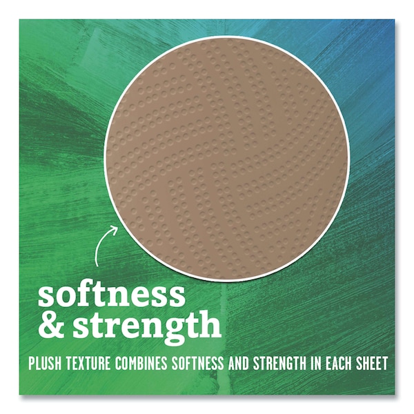 Seventh Generation Perforated Roll Paper Towels, 2 Ply, 120 Sheets, Brown - 13720
