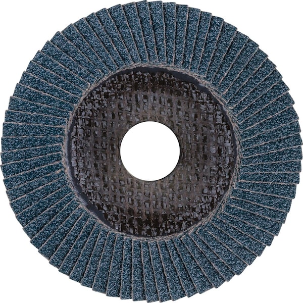 
Pferd Flap Disc, 4-1/2''x5/8-11, Z SG POWER STEELOX, 50 Grit, T29, Conical, Zirconia - 64559

Disco de láminas Pferd, 4-1/2''x5/8-11, Z SG POWER STEELOX, 50 Granos, T29, Cónico, Zirconia - 64559