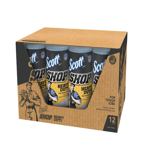 Scott Scott Shop Towel 60 sheet 1 ply 1 pk - 32992