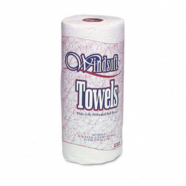 Windsoft Windsoft 122085RL Perforated Paper Towel Rolls  8-7/8 x 11  White  85/roll - 122085RL