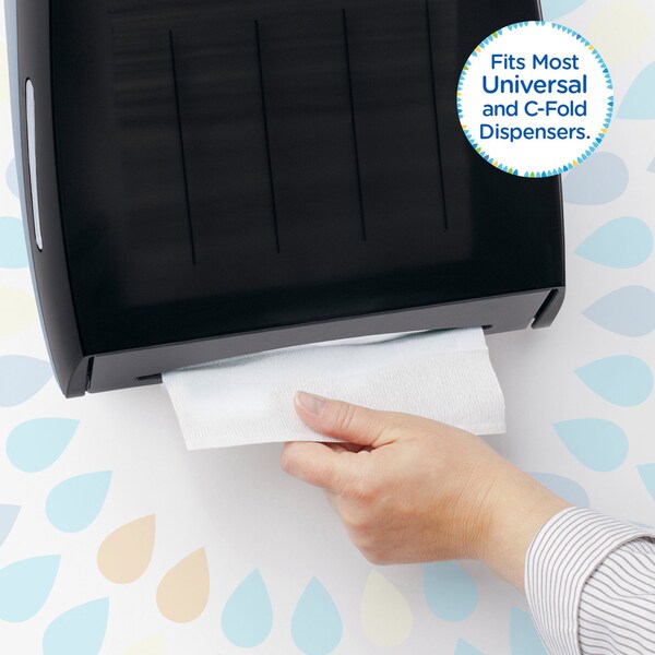 Kleenex C-Fold Paper Towels, 1 Ply, 150 Sheets, White, 16 PK - 88115CT