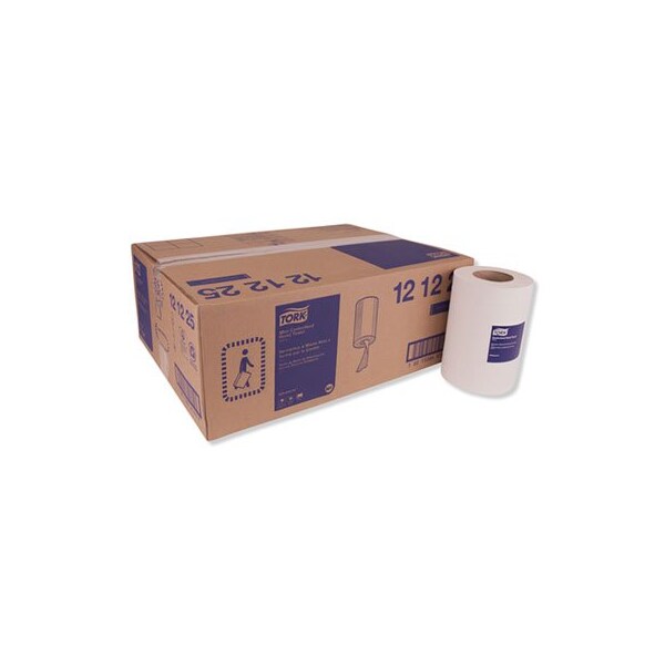 Essity Paper Towel, 2 Ply, White, 12 PK - 121225