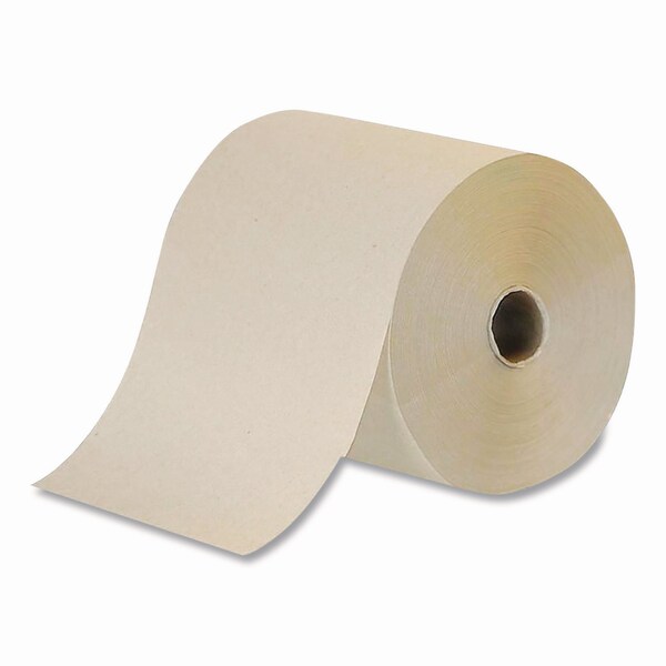 Baseline Hardwound Towel, 1-Ply, Brown, 800 ft, 6PK - BL55583
