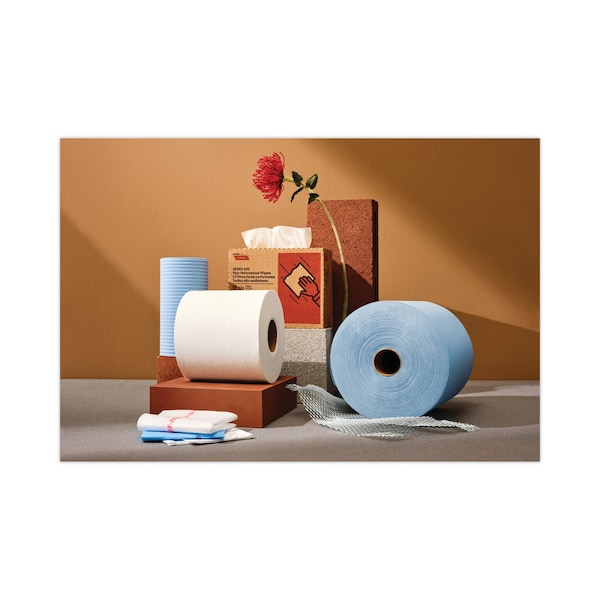 Cascades Pro Tuff-Job Spunlace Towels, Pop Up Box, 9.75 x 16.75, White, 100 Towels, 10PK - W710