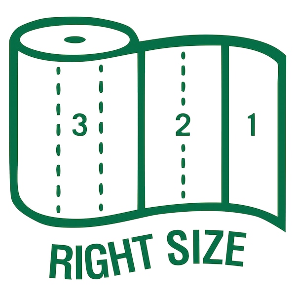 Seventh Generation Perforated Roll Paper Towels, 2 Ply, 140 Sheets, White, 6 PK - 13731