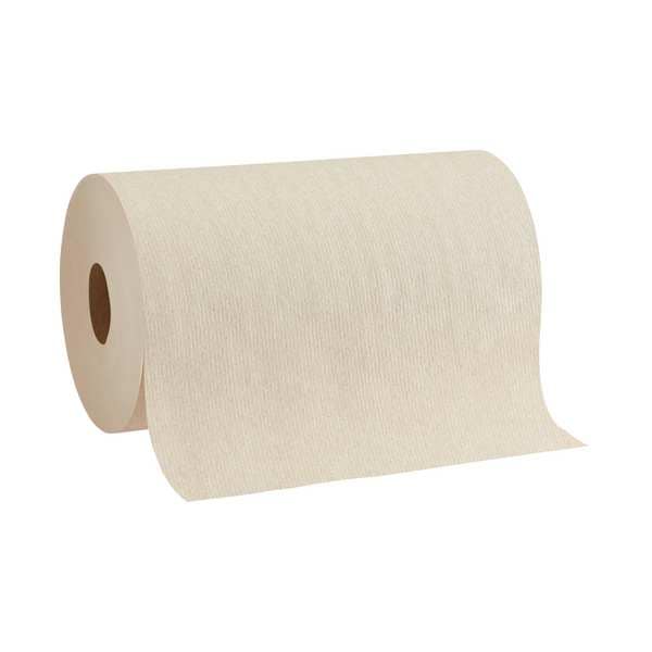 Georgia-Pacific Pacific Blue Ultra Hardwound Paper Towels, 1 Ply, Continuous Roll Sheets, 500 ft, Brown, 6 PK - 26611