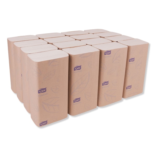 Tork Multifold Paper Towels, 2-Ply, 9.13 x 9.5, White, 189 Towels, 16PK - 101293