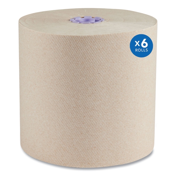 Scott Scott Essential Hardwound Paper Towels, 1 Ply, Continuous Roll Sheets, 700 ft, Brown, 6 PK - 54038