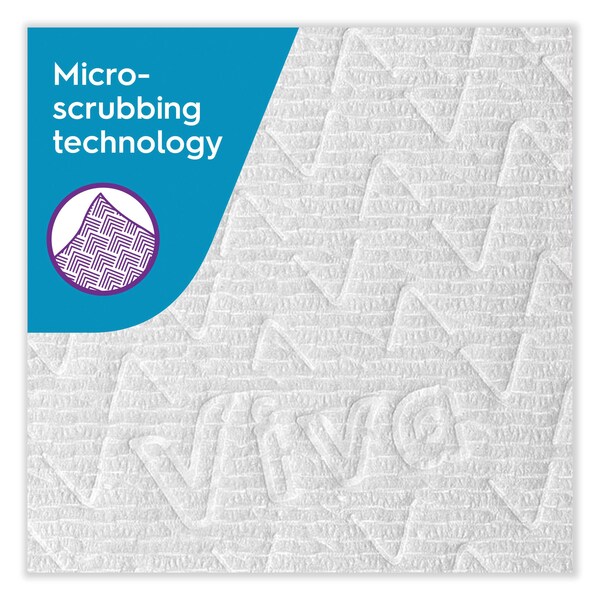 Viva Choose-A-Sheet Perforated Roll Paper Towels, 1 Ply, 83 Sheets, White, 24 PK - 46708