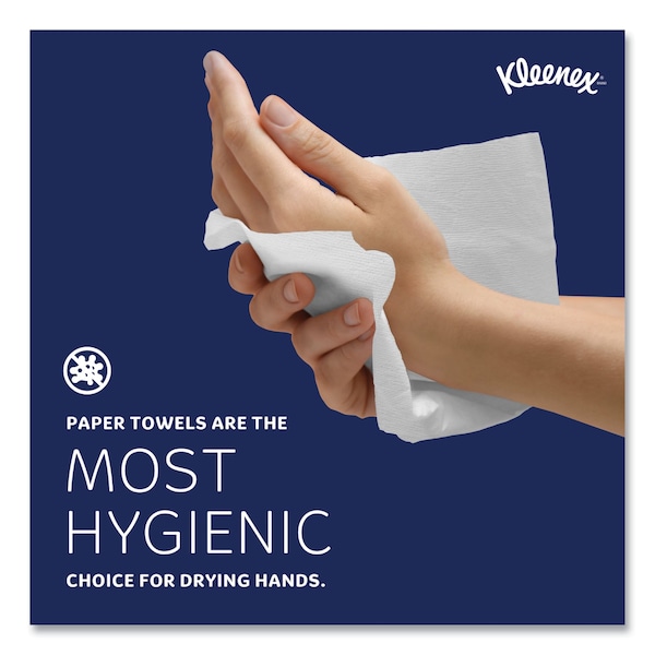 Kleenex Kleenex Multifold Paper Towels, 150 Sheets, 9.4", White, 8 PK - 02046