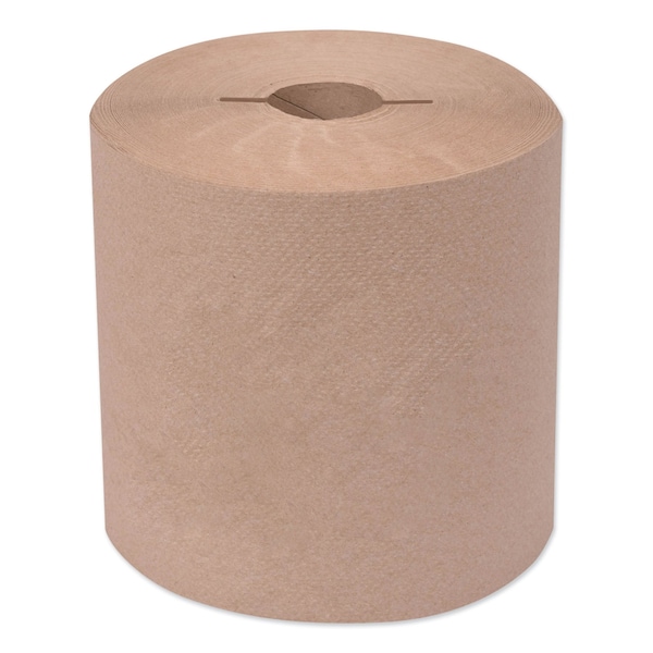 Tork Universal Hand Towel Roll, Notched, 1-Ply, 7.5in. x 800 ft, Natural, 6PK - 7171300