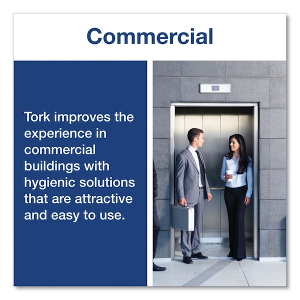 Tork Advanced Matic Hand Towel Roll, 1-Ply, 7.7in x 900 ft, White, 6PK - 290095