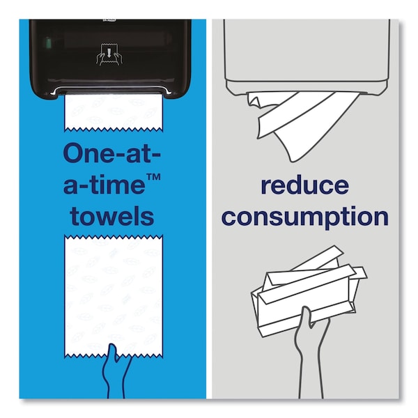 Tork Advanced Matic Hand Towel Roll, 1-Ply, 7.7in x 900 ft, White, 6PK - 290095